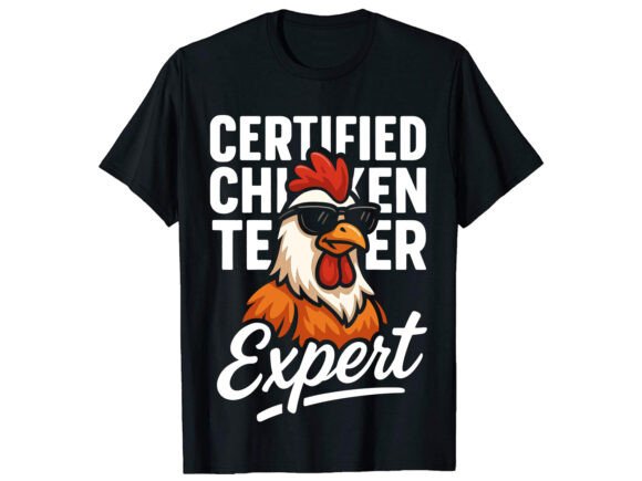 Certified Chicken T-Shirt PNG SVG