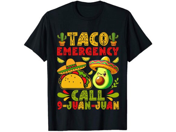 Cinco De Mayo Taco Juan T-Shirt Graphics
