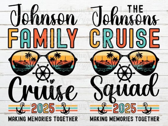 Cruise Squad Family Cruise Vacation Graphics