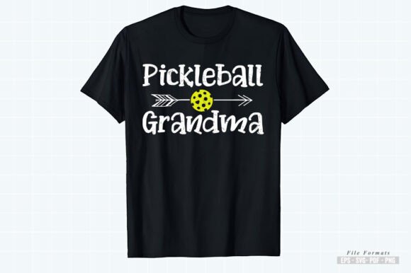Funny Pickleball Grandma Print Templates