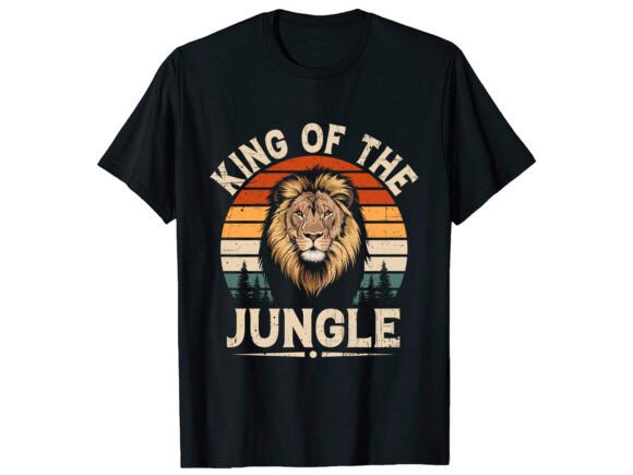 King of the Jungle Funny T-Shirt Graphics
