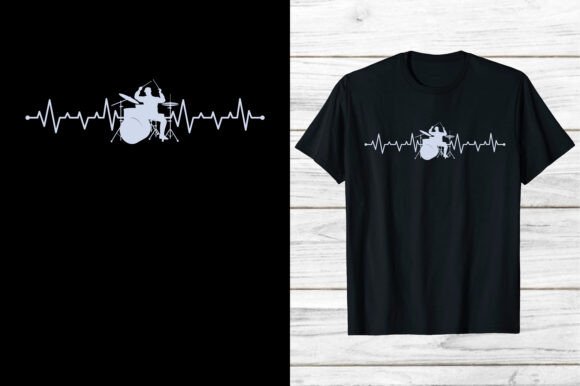 Music Drum T-shirt Design Graphics