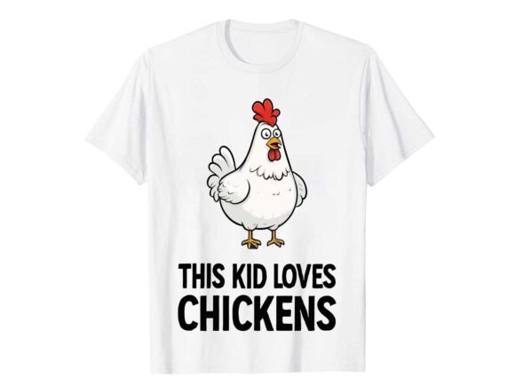 This Kid Chicken T-Shirt PNG SVG